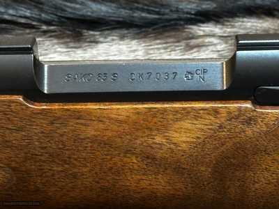 FREE SAFARI, NEW SAKO CUSTOM SHOP HIGH GRADE 85 GRIZZLY ARCTOS 308 WIN 21
