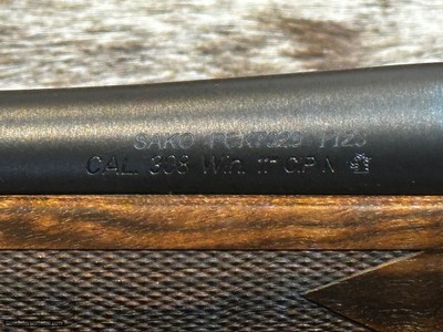 FREE SAFARI, NEW SAKO CUSTOM SHOP HIGH GRADE 85 GRIZZLY ARCTOS 308 WIN 21