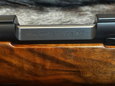 FREE SAFARI, NEW SAKO CUSTOM SHOP HIGH GRADE 85 GRIZZLY ARCTOS 308 WIN 21
