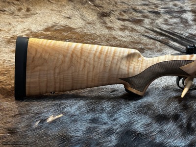 FREE SAFARI, NEW WIN MODEL 70 SUPER GRADE MAPLE 243 WIN 22