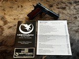 NEW LIMITED EDITION NIGHTHAWK CUSTOM COOPER CLASSIC 1911 45 ACP #81 OF 100 - LAYAWAY AVAILABLE - 20 of 25