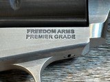 FREE SAFARI, NEW FREEDOM ARMS MODEL 97 PREMIER GRADE 5.5