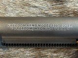 FREE SAFARI, NEW FREEDOM ARMS MODEL 97 PREMIER GRADE 5.5