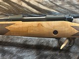 FREE SAFARI, NEW WINCHESTER MODEL 70 SUPER GRADE MAPLE 308 WIN 22