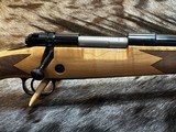 FREE SAFARI, NEW WINCHESTER MODEL 70 SUPER GRADE MAPLE 308 WIN 22