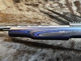 NEW VOLQUARTSEN CUSTOM IF-5 17 HMR, BLUE LAMINATED THUMBHOLE SILHOUETTE STOCK - 12 of 22