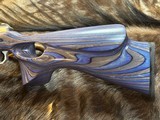 NEW VOLQUARTSEN CUSTOM IF-5 17 HMR, BLUE LAMINATED THUMBHOLE SILHOUETTE STOCK - 10 of 22