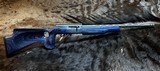 NEW VOLQUARTSEN CUSTOM IF-5 17 HMR, BLUE LAMINATED THUMBHOLE SILHOUETTE STOCK - 2 of 22