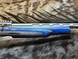 NEW VOLQUARTSEN CUSTOM IF-5 17 HMR, BLUE LAMINATED THUMBHOLE SILHOUETTE STOCK - 5 of 22