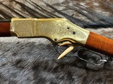 NEW UBERTI 1866 WINCHESTER YELLOWBOY 45 COLT ENGRAVED 18