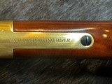 NEW UBERTI 1866 WINCHESTER YELLOWBOY 45 COLT ENGRAVED 18