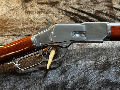 NEW UBERTI 1873 WINCHESTER WHITE SPORTING RIFLE 357 MAG 38 SPL 24