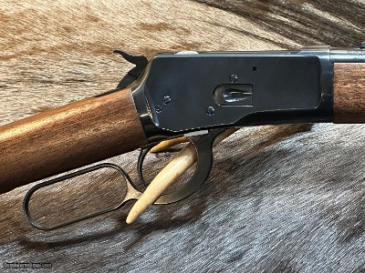 FREE SAFARI, NEW WINCHESTER MODEL 1892 SADDLE RING CARBINE 44-40 WCF 20
