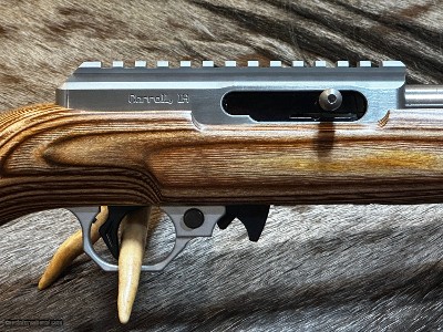 NEW VOLQUARTSEN CUSTOM CLASSIC 22 LR RIFLE, BROWN LAMINATED SPORTER STOCK VCC-LR-B - LAYAWAY AVAILABLE