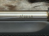 NEW VOLQUARTSEN CUSTOM CLASSIC 22 LR W/ HOGUE RUBBER STOCK 18.5