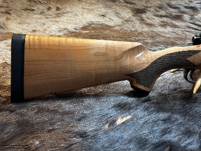 FREE SAFARI, NEW WINCHESTER MODEL 70 SUPER GRADE MAPLE 7MM REM MAG 26