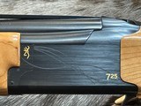 NEW BROWNING CITORI 725 SPORTING MAPLE 3