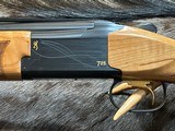 NEW BROWNING CITORI 725 SPORTING MAPLE 3