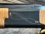 NEW BROWNING CITORI 725 SPORTING MAPLE 3