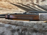 NEW BROWNING BL-22 GRADE II FIELD 22LR NICKEL, ENGRAVED, WALNUT, 24