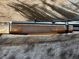 NEW BROWNING BL-22 GRADE II FIELD 22LR NICKEL, ENGRAVED, WALNUT, 24