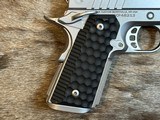NEW NIGHTHAWK CUSTOM STAINLESS STEEL TREASURER OFFICER 1911 9MM 3.8