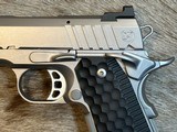 NEW NIGHTHAWK CUSTOM STAINLESS STEEL TREASURER OFFICER 1911 9MM 3.8