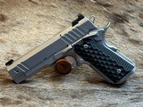 NEW NIGHTHAWK CUSTOM STAINLESS STEEL TREASURER OFFICER 1911 9MM 3.8