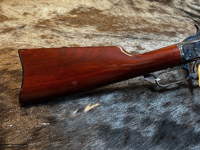 NEW UBERTI 1873 WINCHESTER SADDLE RING CARBINE COLOR CASED 44-40 GOOD WOOD 550050- LAYAWAY AVAILABLE