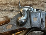 FREE SAFARI, NEW PEDERSOLI 1874 SHARPS SPORTING NO.3 EXTRA DELUXE 45-70 GOV'T 32