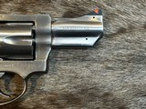 RUGER SINGLE SIX STAINLESS STEEL 357 MAG 2.75
