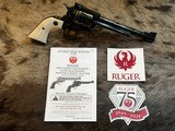 NEW LIMITED EDITION 75TH ANNIVERSARY RUGER SUPER BLACKHAWK 44 REM MAG 7.5
