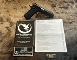 NEW NIGHTHAWK CUSTOM FIRE HAWK GOV'T 1911 45 ACP PISTOL W/ IOS & UPGRADES - LAYAWAY AVAILABLE - 21 of 25