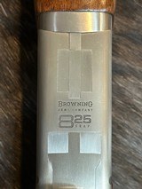 NEW BROWNING CITORI 825 TRAP, ADJUSTABLE COMB, 2.75