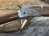 NEW BROWNING BL-22 GRADE II FIELD 22LR NICKEL, WALNUT, 24
