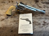 FREE SAFARI, NEW FREEDOM ARMS MODEL 97 PREMIER GRADE 17HMR 7.5