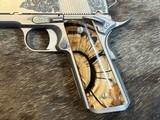 NEW NIGHTHAWK CUSTOM VIP SILVER GOV'T 1911 45 ACP, ENGRAVED, WOOD CASE, IOS - LAYAWAY AVAILABLE - 12 of 25