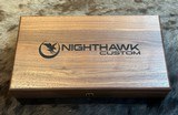 NEW NIGHTHAWK CUSTOM VIP SILVER GOV'T 1911 45 ACP, ENGRAVED, WOOD CASE, IOS - LAYAWAY AVAILABLE - 23 of 25