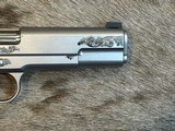 NEW NIGHTHAWK CUSTOM VIP SILVER GOV'T 1911 45 ACP, ENGRAVED, WOOD CASE, IOS - LAYAWAY AVAILABLE - 6 of 25