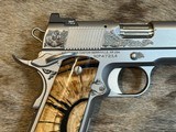 NEW NIGHTHAWK CUSTOM VIP SILVER GOV'T 1911 45 ACP, ENGRAVED, WOOD CASE, IOS - LAYAWAY AVAILABLE - 5 of 25