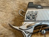 NEW NIGHTHAWK CUSTOM VIP SILVER GOV'T 1911 45 ACP, ENGRAVED, WOOD CASE, IOS - LAYAWAY AVAILABLE - 8 of 25