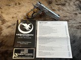 NEW NIGHTHAWK CUSTOM VIP SILVER GOV'T 1911 45 ACP, ENGRAVED, WOOD CASE, IOS - LAYAWAY AVAILABLE - 20 of 25