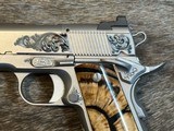 NEW NIGHTHAWK CUSTOM VIP SILVER GOV'T 1911 45 ACP, ENGRAVED, WOOD CASE, IOS - LAYAWAY AVAILABLE - 13 of 25