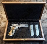 NEW NIGHTHAWK CUSTOM VIP SILVER GOV'T 1911 45 ACP, ENGRAVED, WOOD CASE, IOS - LAYAWAY AVAILABLE - 22 of 25