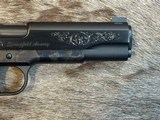 NEW NIGHTHAWK CUSTOM SHOP SPRINGFIELD GOV'T 1911 GARRISON ENGRAVED 45 ACP - LAYAWAY AVAILABLE - 7 of 25