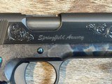NEW NIGHTHAWK CUSTOM SHOP SPRINGFIELD GOV'T 1911 GARRISON ENGRAVED 45 ACP - LAYAWAY AVAILABLE - 9 of 25