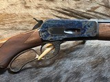 FREE SAFARI, NEW WINCHESTER 1886 DELUXE COLOR CASE HARDENED RIFLE 45-90 24