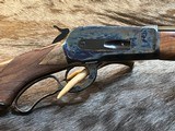 FREE SAFARI, NEW WINCHESTER 1886 DELUXE COLOR CASE HARDENED RIFLE 45-90 24