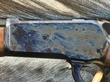 FREE SAFARI, NEW WINCHESTER 1886 DELUXE COLOR CASE HARDENED RIFLE 45-90 24