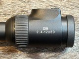 NEW SWAROVSKI Z5i 2.4-12x50 BT PLEX 1